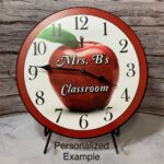 Apple For The Teacher Wall Clock